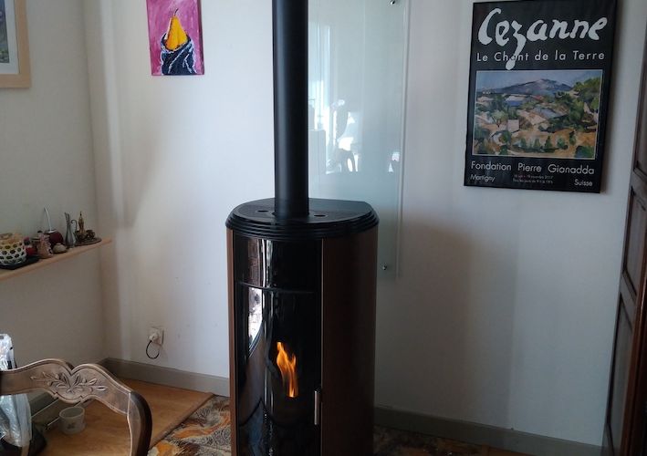  Nouvelle installation d’un poêle LAMINOX IDRO Modèle Jessica Naturale 7,5kW