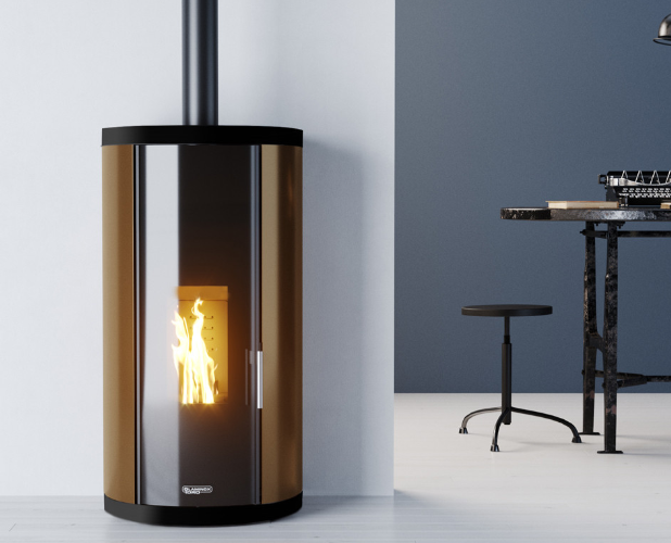 Poêle à granulés sans électricité : découvrez le Laminox Sofia Natural SN