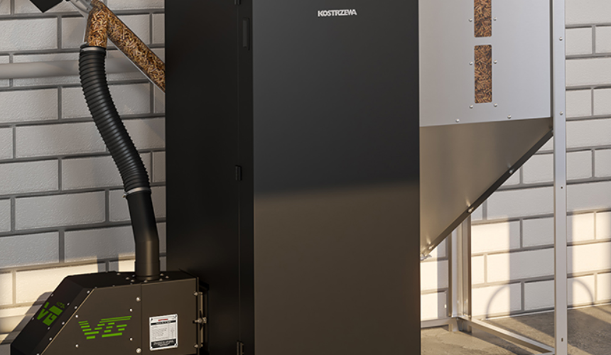 Kostrzewa Twin Bio Luxury 24 kW – Chaudière bois et granulés performante | AMH Entreprise